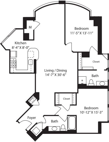 Washington floor plan