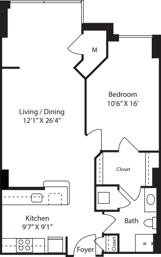 Rosslyn floor plan