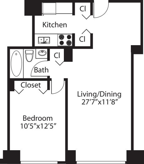 M floor plan