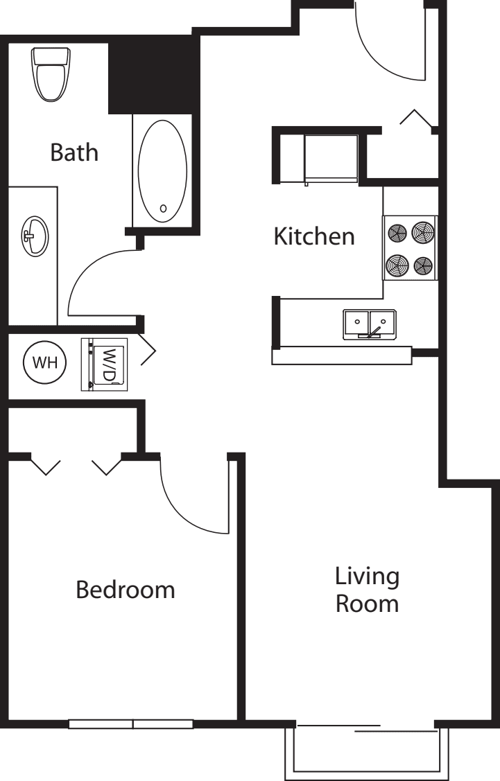 B floor plan