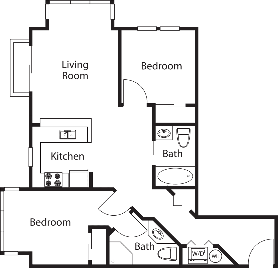 C floor plan