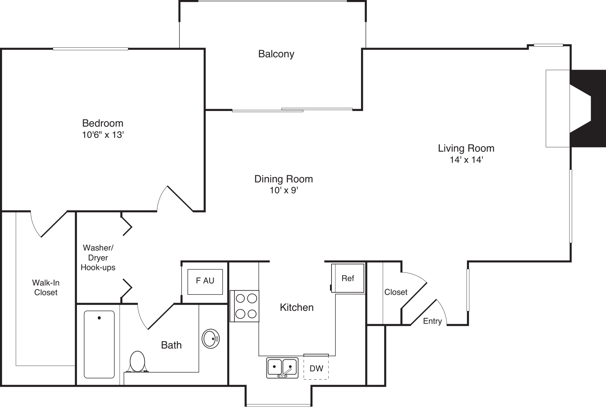 Almondwood floor plan