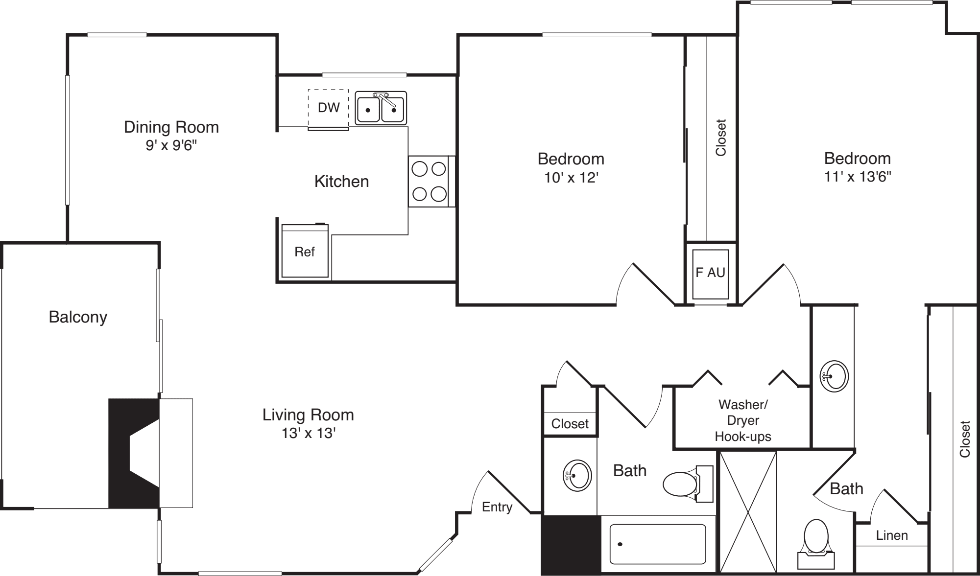 Driftwood floor plan