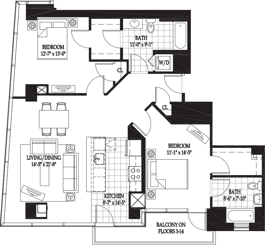 Vesta 6 floor plan