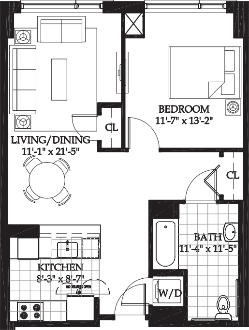 Asteria 1A HC floor plan