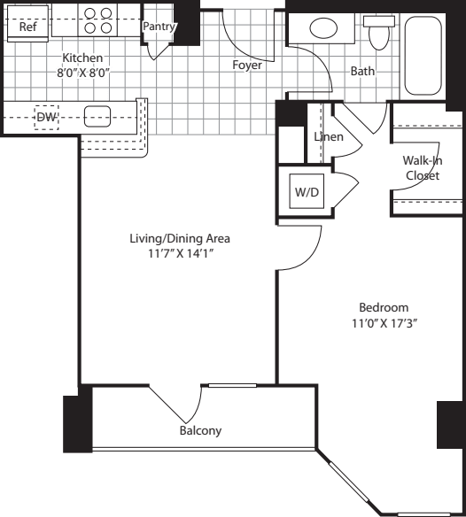 Bismarck floor plan