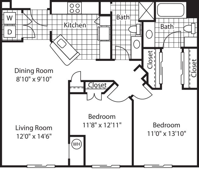 Cezanne floor plan