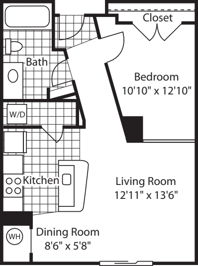 Monet floor plan