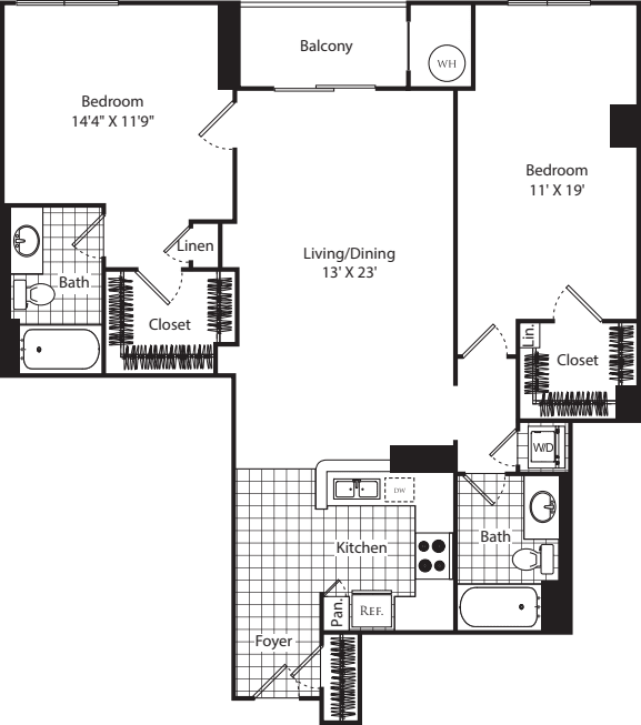 D2 floor plan