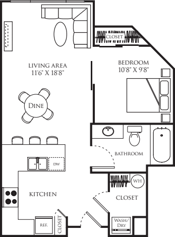 A4-E floor plan
