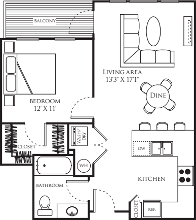 A16-E floor plan