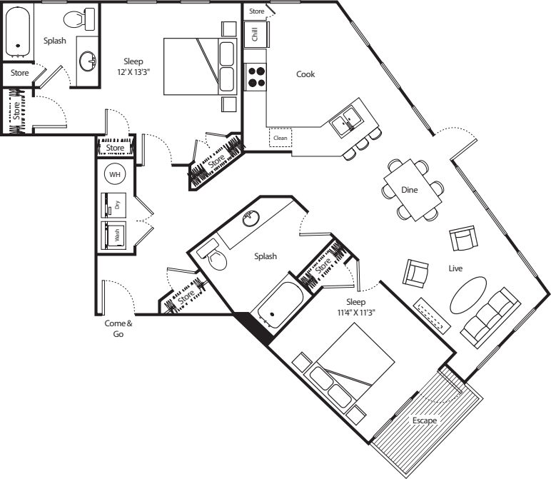 B19 floor plan