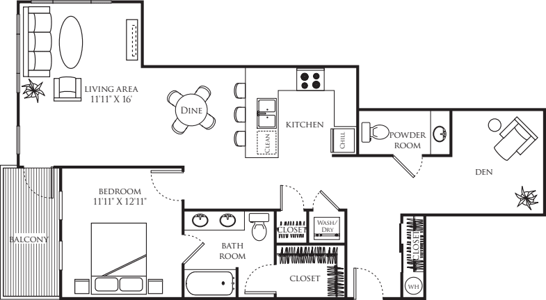 A10-W floor plan