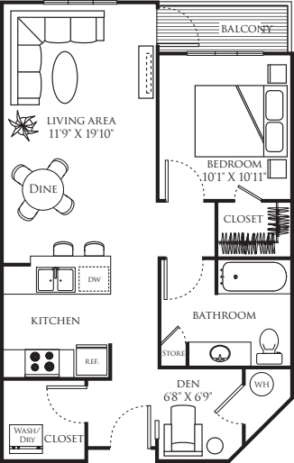 A21 floor plan