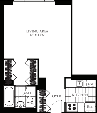 Unit AP floor plan