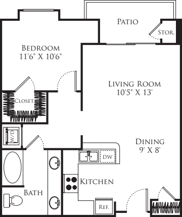 A3 floor plan