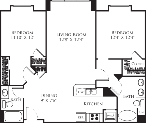 B2 floor plan