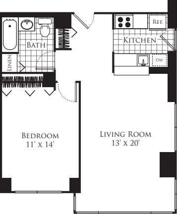 K 737 floor plan