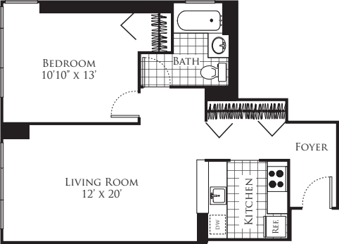 C 718 floor plan