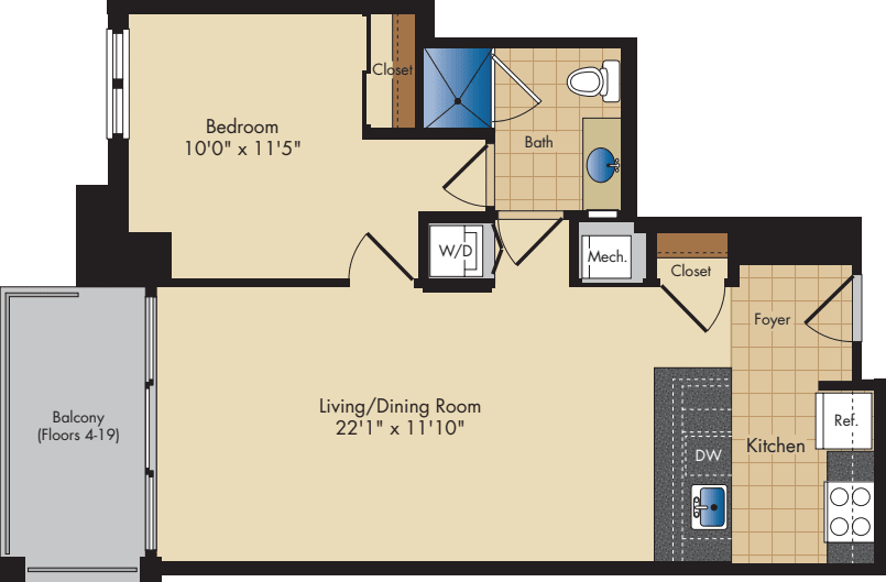 Pollard floor plan