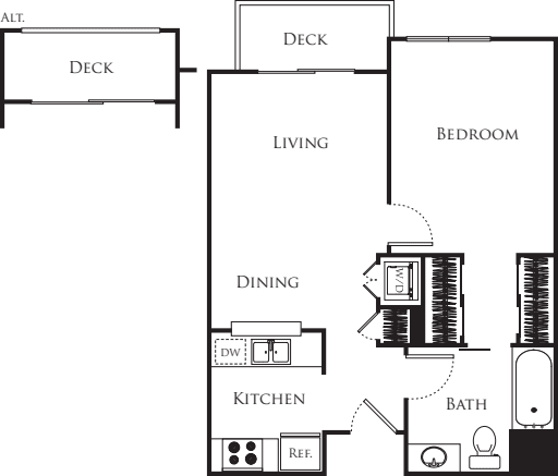 Plan A floor plan