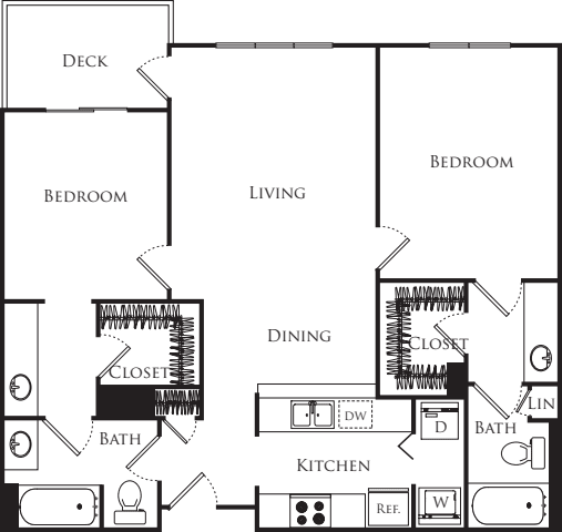 Plan D floor plan