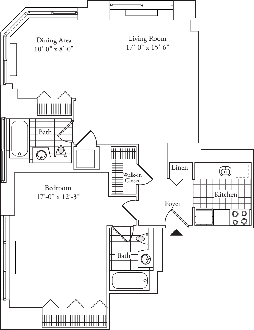 180 Riverside Boulevard Apartments - 180 Riverside Boulevard in Upper ...