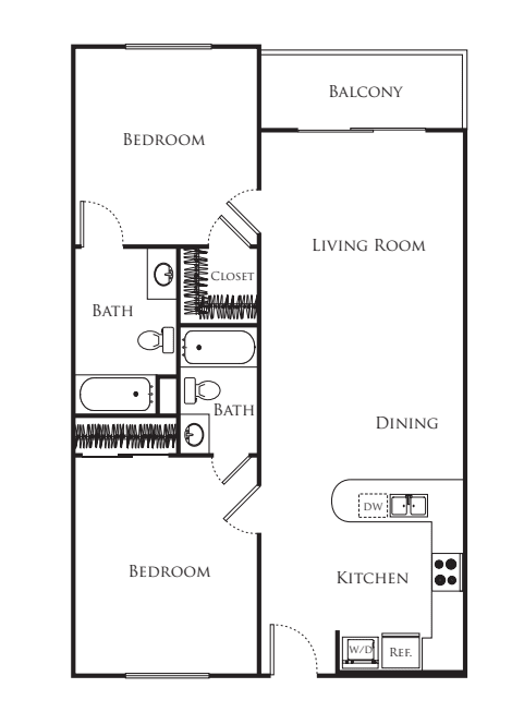 FP D floor plan