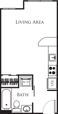 Micro Studio - C2 floor plan