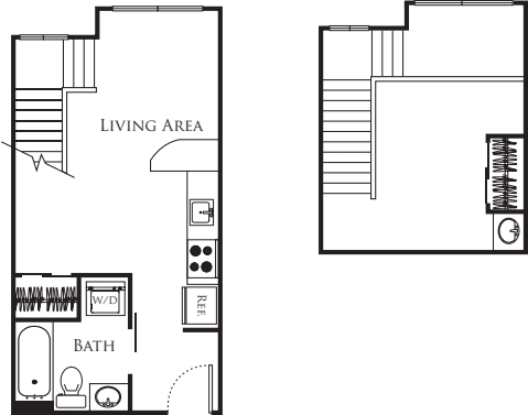 Micro One Bed - C2c 702 floor plan