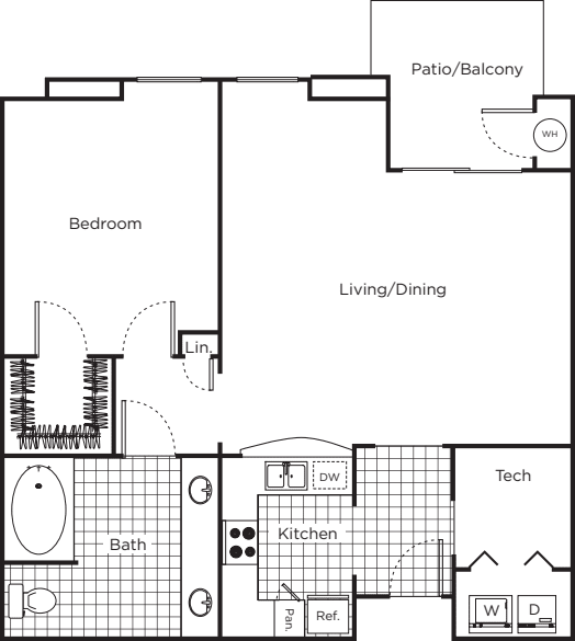 Warhol floor plan
