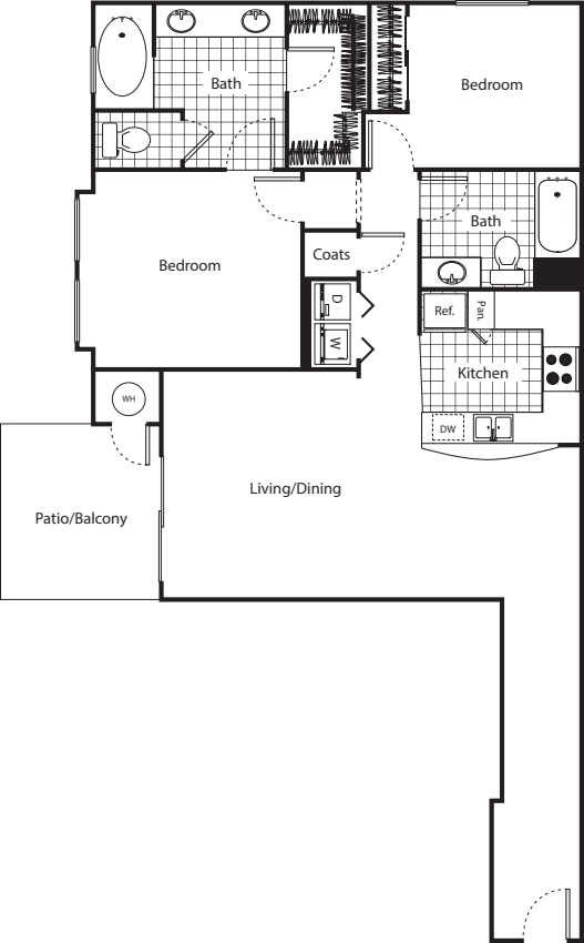 Monet floor plan