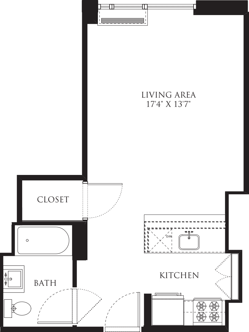 L-I-H floor plan