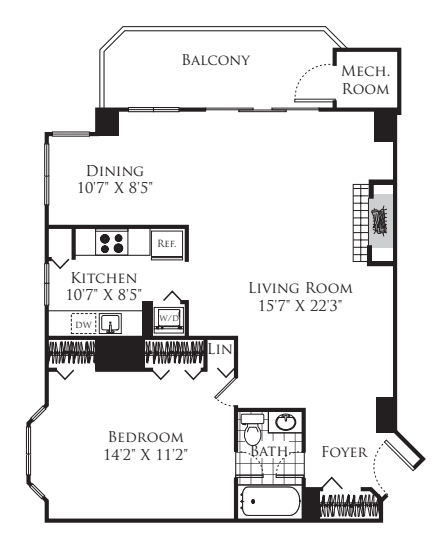 Carolina floor plan