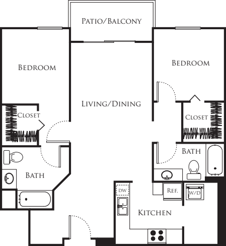 Neon floor plan