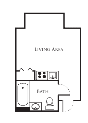 Studios floor plan