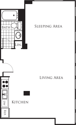 Studio C5 floor plan