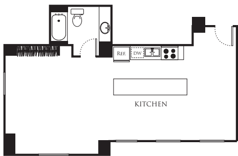 Studio D4 floor plan