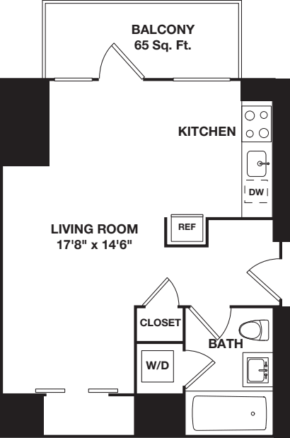 Studio CB floor plan