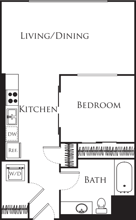 A1 floor plan