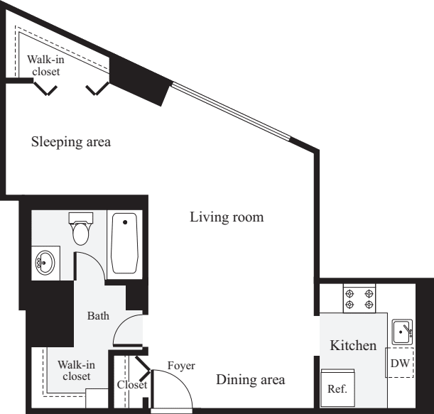 Studio J floor plan