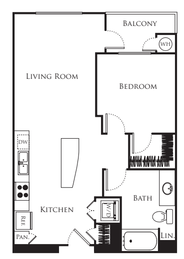 One A floor plan