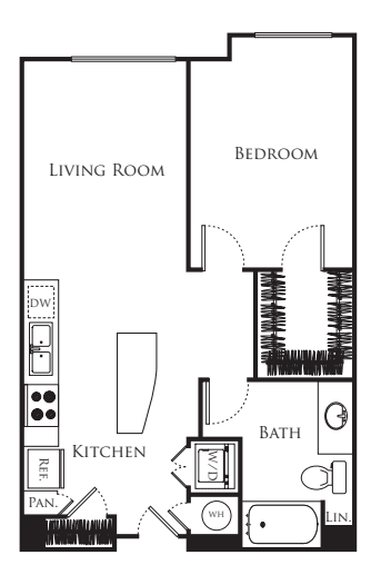 One D floor plan