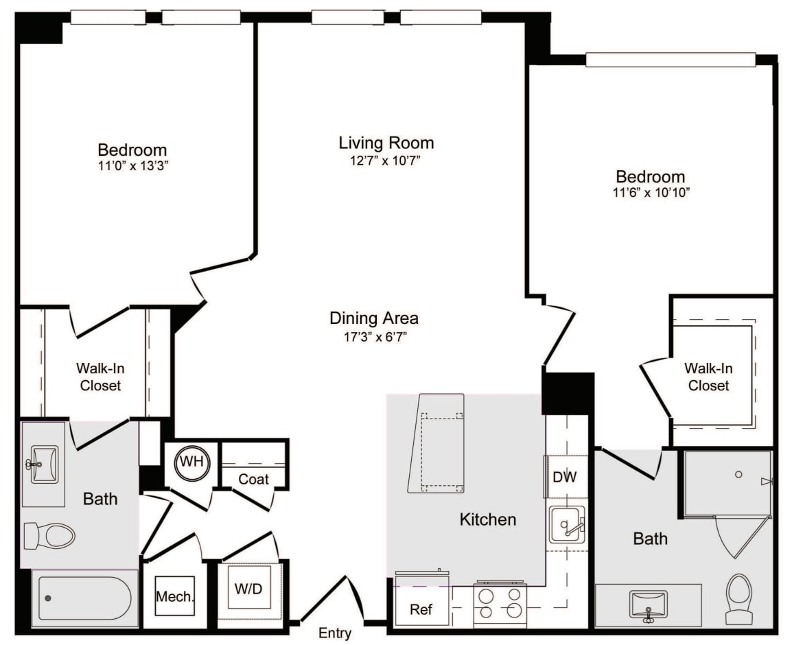 C-1c floor plan