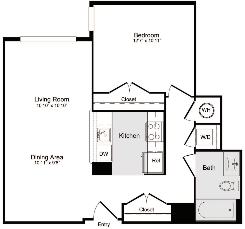 A-2 floor plan