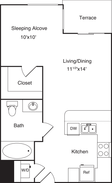 0A floor plan