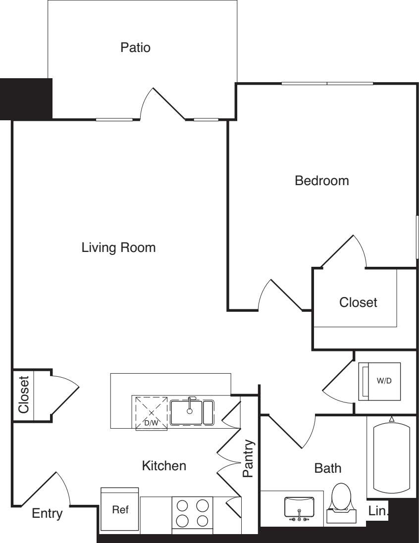 A1 floor plan