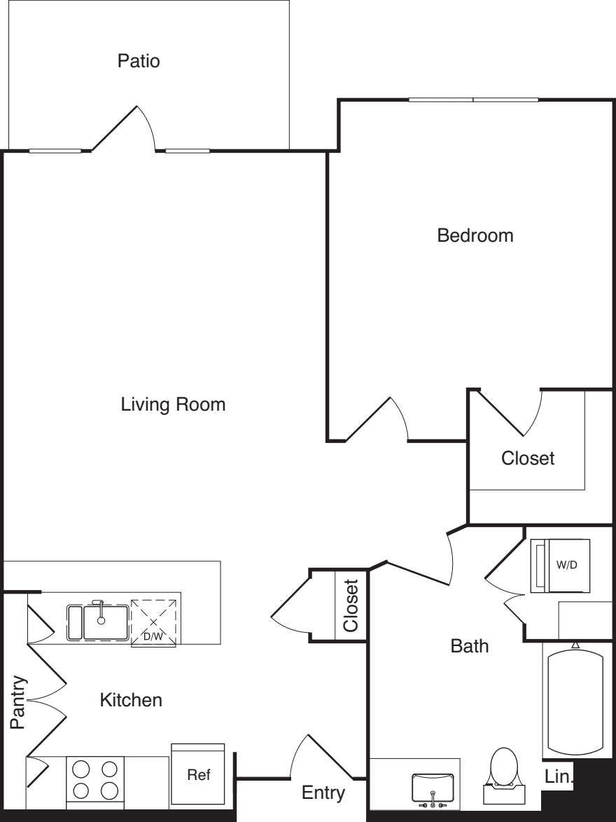 A2 floor plan