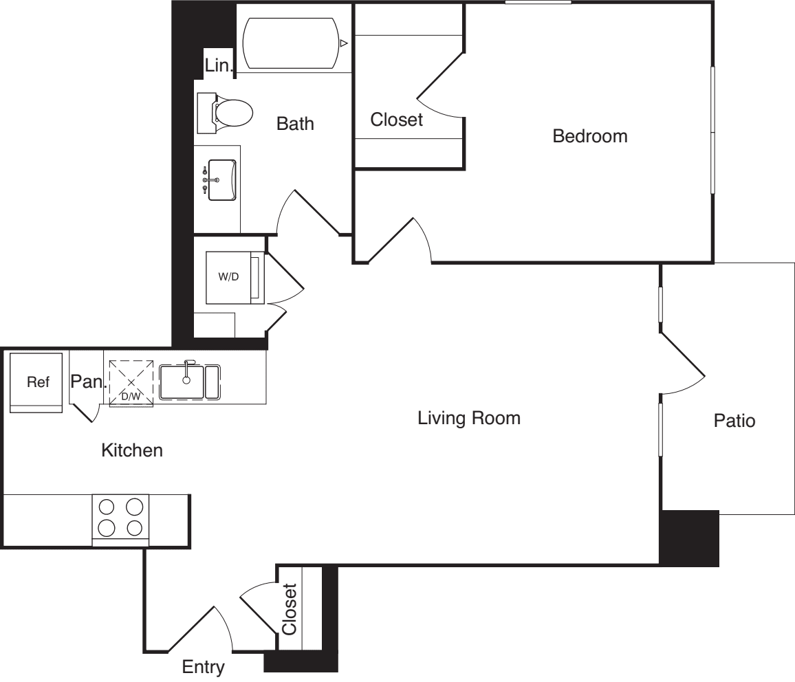 A floor plan