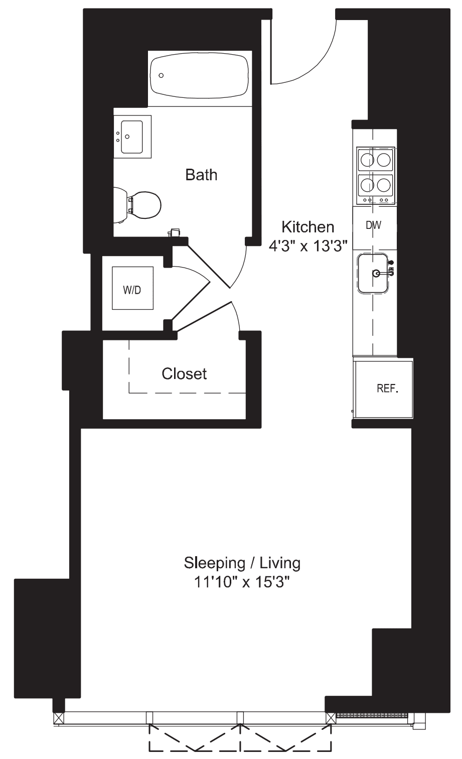 Studio O 3-6 floor plan